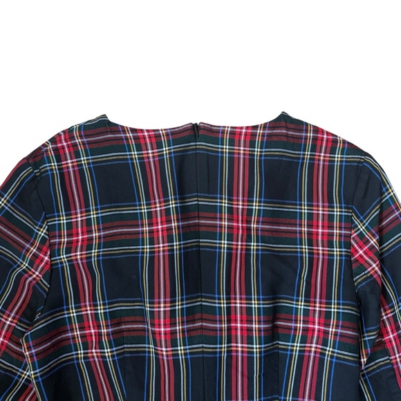 Maje Ripper Tartan Dress Size 4 - Picture 5 of 10